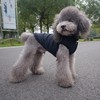 Lovelonglong Waterproof Fleece-Lined Winter Vest for Dogs Button Style Dog