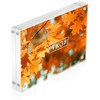 WeColor® Acrylic Photo Frame, Magnetic Frame, Double-Sided Transparent, Strong Magnet,