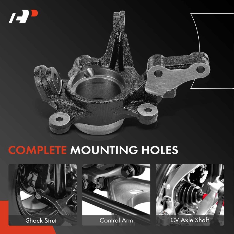 A-Premium Steering Knuckle Compatible with Nissan Sentra 1991 1992 1993