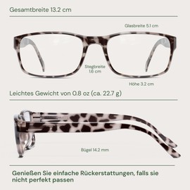 Gaoye Gaoye 5 pack Lesebrillen herren/damen mit blaulichtfilter Brille Lesehilfe für Damen Herren