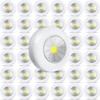 Macarrie 36 Pcs Push Tap Light 2.68" Mini Night Touch