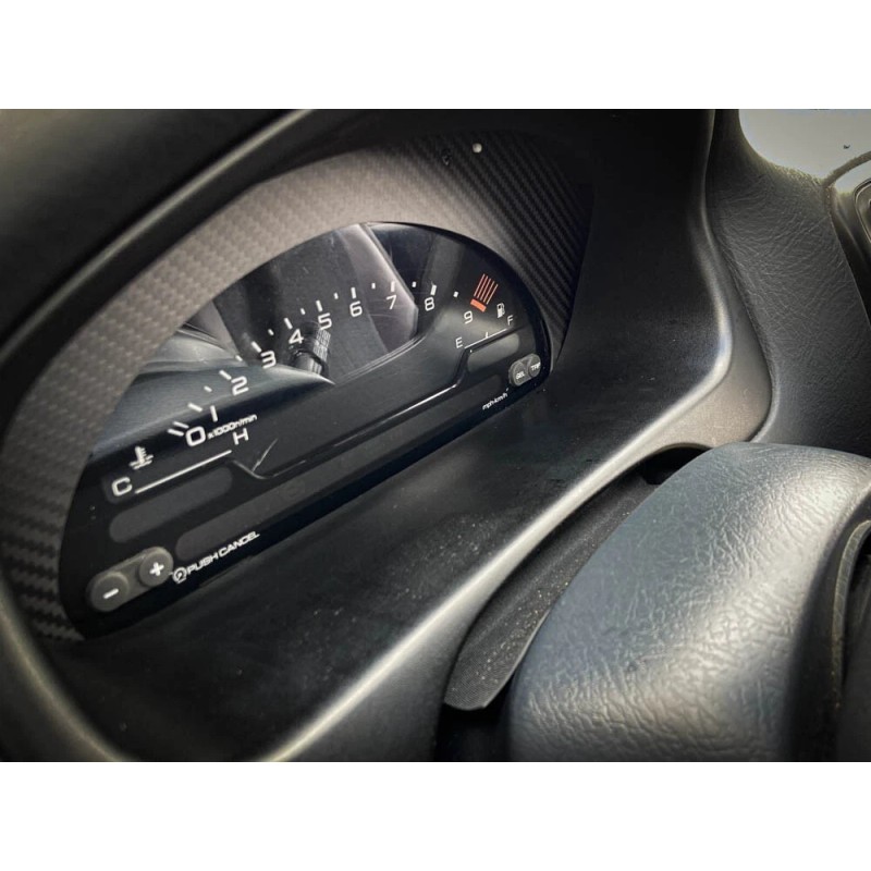 RPSDZN Twill Dry Carbon Fiber S2000 Cluster Conversion Bezel for