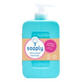 Soapley Hand Soap, Lavender & Tonka Scent, 10.1 fl oz (300 ml), Plant-derived, Eco-friendly, Pump Type, Skin Friendly
