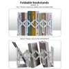 MSDADA Adjustable Bookends, Bookends for Heavy Book, Expandable Book Organizer