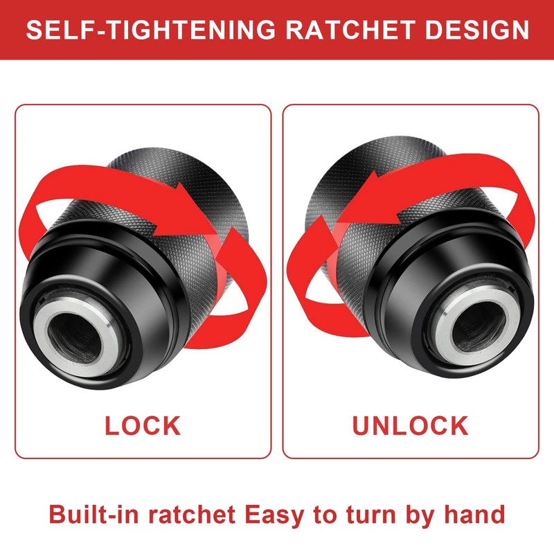 Keyless Chuck 1.5-13 mm 1/2-20UNF Drill Chuck Adapter with SDS