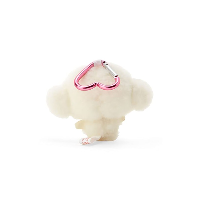 Sanrio 307386 Cogimyun Mini Plush Charm, Off-White