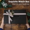 BEWISHOME High-End Watch Box, 20-Slot Watch Case with Large Glass