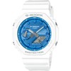 Casio Watch GA-2100WS-7AER, White, Ribbon
