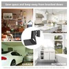 EMAQUIN Wall Mounts Brackets-Pair Set(2PCS) for Sonos Era 300 Speaker(Include