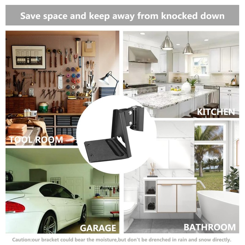 EMAQUIN Wall Mounts Brackets-Pair Set(2PCS) for Sonos Era 300 Speaker(Include