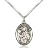 Bonyak Jewelry Saint Medal Collection Sterling Silver St. Januarius Pendant