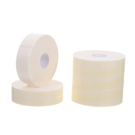 TOVINANNA 5 Rolls Foam Eye Pads Eyelash Tapes Lash Tech Makeup Supplies Foam Tape Eyelash Extensions Supplies Eyelash Extension Tools Beauty Salon Supplies Foam Grip Tape Medical Tape White