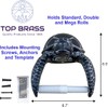 Sea Turtle Wall Mount Toilet Paper Roll Holder Rustic Nautical
