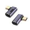 fine-R USB 4 Type C Direction Converter Adapter Left &