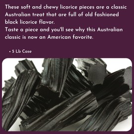 WinCrest Bulk Black Australian Licorice - 5 Lb Case