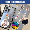 Pack of 120 Mushroom Stickers, Colourful Mushroom Sticker Set, Waterproof