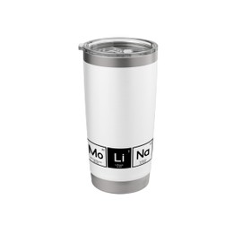 MOLINA Last name - chemical composition Stainless Steel Insulated Tumbler