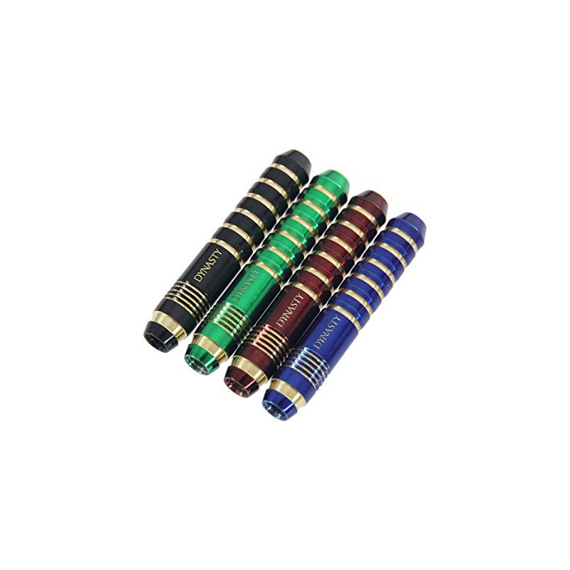 DYNASTY BRASS SET "TEN" Green Ten Green Brass Darts Barrel