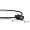 DraCra 25 Pack Bungee Cord Connector Dual Hook Buckle Lock