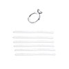 Operitacx Invisible Ring Adjuster Kit 6 Pcs Ring Sizer Soft