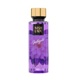 NishLady Fragrance Mist INSTIGATE, 260 ml | VEGAN | CRUELTY FREE | Long Lasting Scent | Moisturising Body Mist