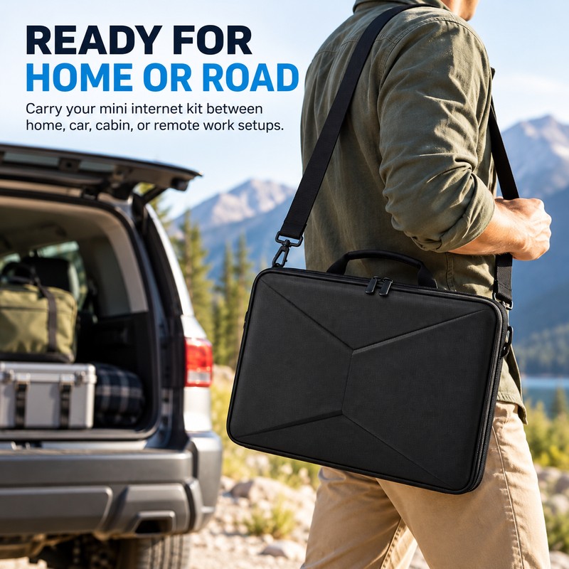 Starlink Mini Hard Carrying Case for Travel and Storage –