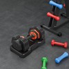 55LB Single Adjustable Dumbbell Free Weight Adjust Metal Anti-Slip Handle