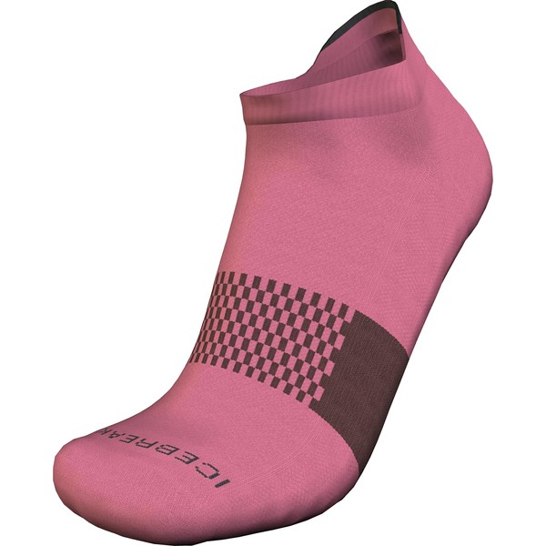 Icebreaker Women's Multisport Light Micro Socks - POP/OBSIDIAN/CAROB - Small