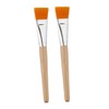 FOMIYES 3sets Skincare Facial Mask Brush Wooden Handle Perfect for