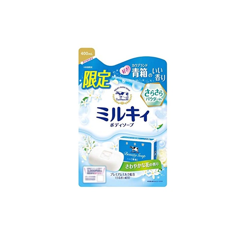 Milky Body Soap, Refreshing Flower Scent, 13.5 fl oz (400