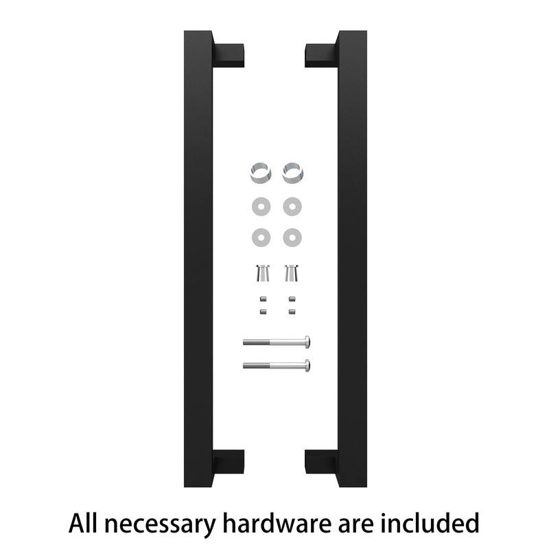 BARNSMITH 24 Inches Commercial Door Handle Pull Heavy Duty Stainless
