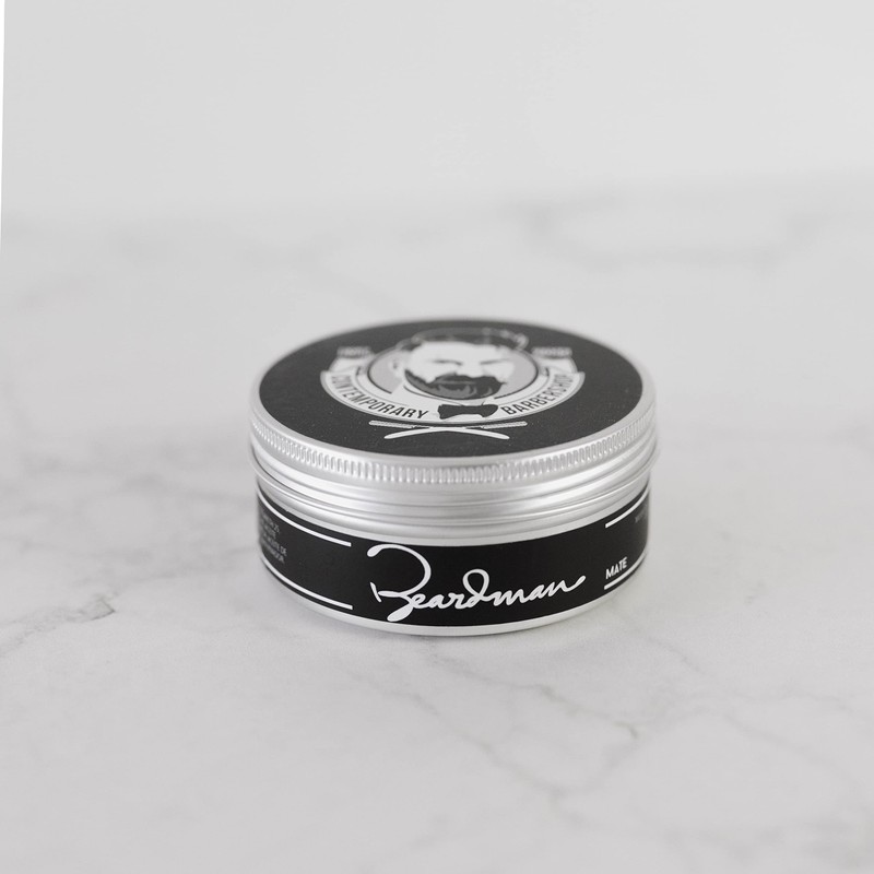 BEARDMAN - Pomada Matte, Peinado definido, Cera para Peinar Cabello