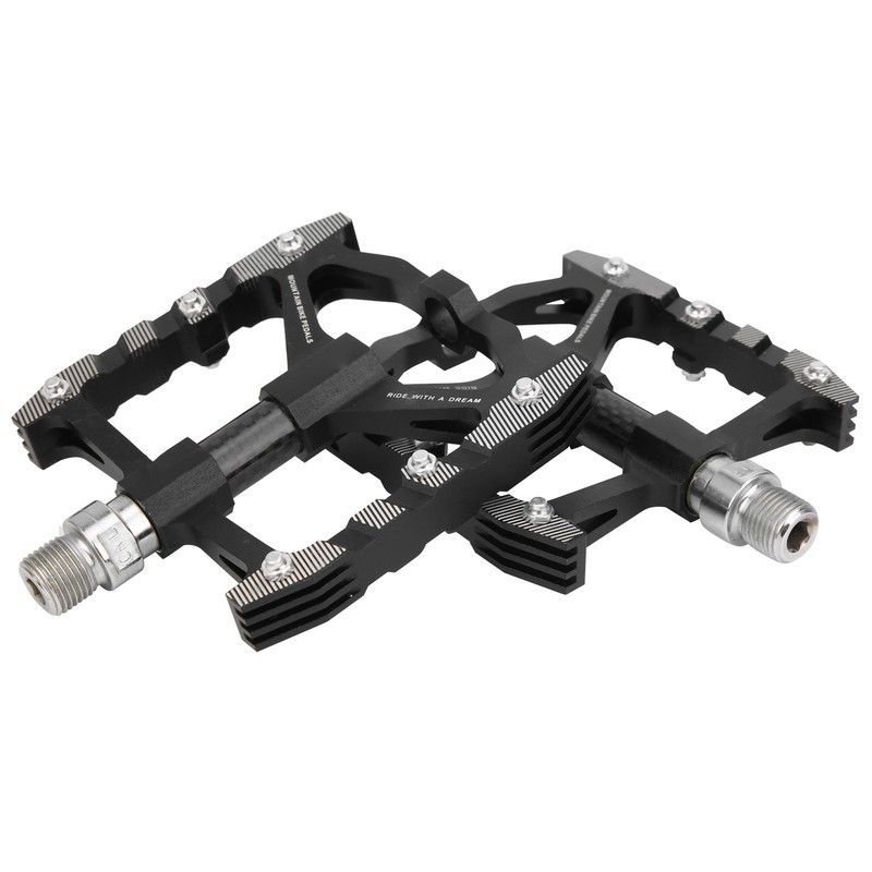 Wheelup Bicycle Pedals Carbon Fiber Aluminum Alloy Bearing Platform AntiSlip