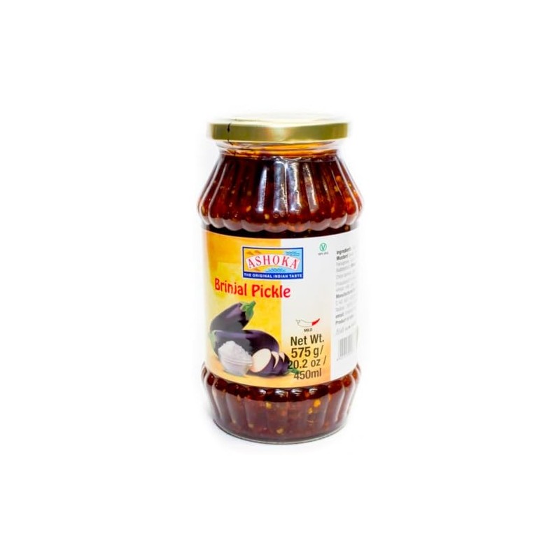 Ashoka Brinjal Pickle Jars (3 X 500g)