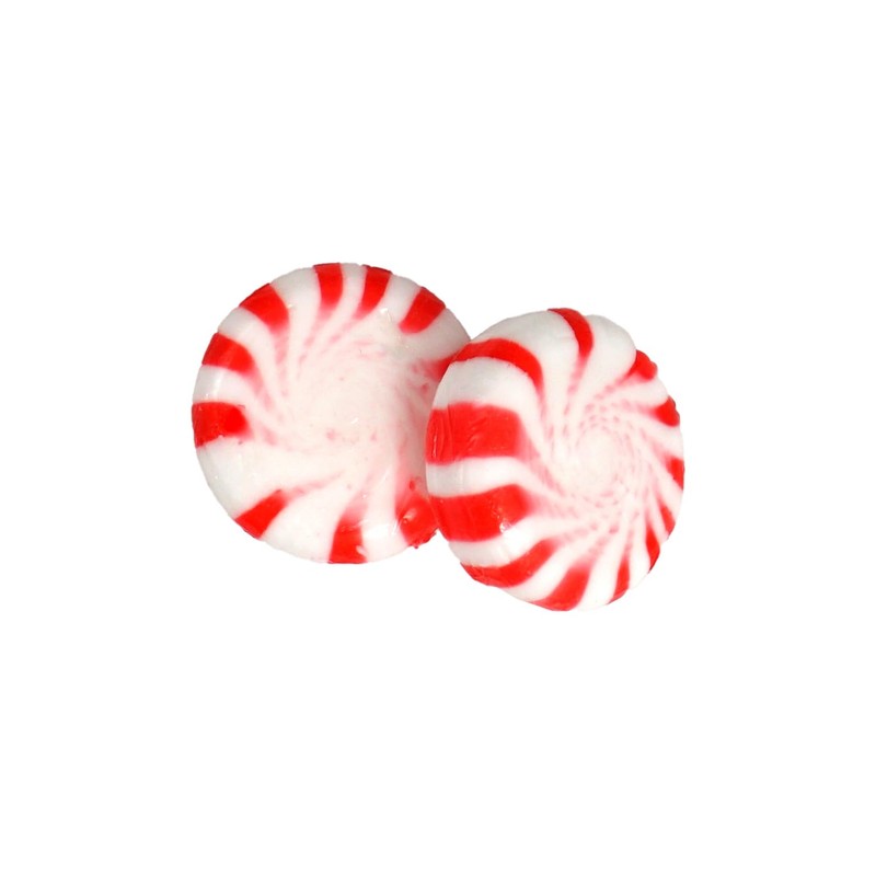 Starlight Peppermint Candy, 1 Pound Bulk Candy (Approx. 75 pcs.),