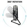 B-Air Firtana 20" High Velocity Electric Garage Floor Fan for
