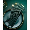 Unbranded 5 Pairs Chinese Chopsticks Non-Slip Sushi Chop Sticks Set