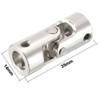 sourcing map 2pcs 8mm to 8mm Inner Dia Rotatable Universal