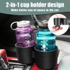 Wedcool Car Cup Holder Expander Adapter, Large Cup Holder Organizer,
