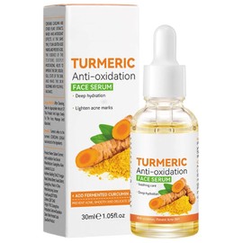 Turmeric Dark Spot Serum Oil, improves dullness, diminishes spots, improves skin tone, moisturises and illuminates, Formulated with hyaluronic acid serum 1.0 fl oz (30 ml)
