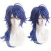 Heat Resistant Cosplay Wig, Second Castle, Emperor Arisugawa Party Wig