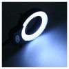 Unbranded Black 144 LED Bulb Microscope Ring Light Illuminator Bright