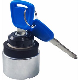 SPJIUQI Ignition Switch w/2 Keys SBA385202601 385202601 87778431 for New Holland Boomer 1020 1025 1030 4055 4060 Tractor T TC TZ MC Series T1010 T1030 T1510 MC22 MC28 MC35