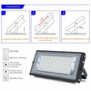 MODOAO Outdoor Floodlights, 50W 4800lm Blue LED Outdoor Light IP66