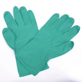 Summit Glove 11 mil Unlined 13" Z-Grip Nitrile Chemical Resistant Gloves Dozen