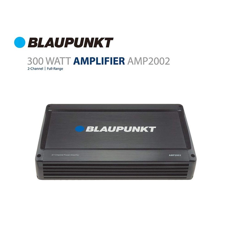 Blaupunkt AMP2002 2000watts 2-Channel, Full-Range Amplifier Car SUV and More