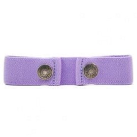 Dapper Snapper Made in USA Baby & Toddler Adjustable Belt 3 Pack ~ Snowflake, White & Lavender
