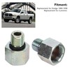 2 Pcs Turbo Oil Feed Line Connector Joint Turbine Supply
