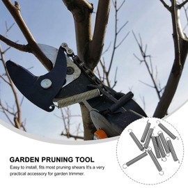 VANZACK 10Pcs Replaceable Pruner Springs Long Reach Pruner Springs Replacement Garden Supply