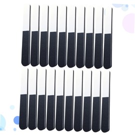 Minkissy 20pcs Nail File Sponge Nail Buffering Tools for Professional Art and Salon Use for Natural and False Compact Design for